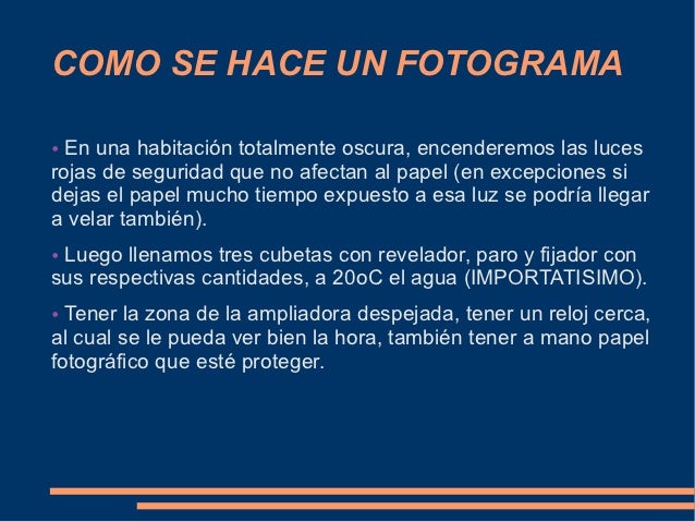 Como se hace un fotograma 54 Como se hace un fotograma 95